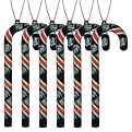 Texas El Paso Candy Cane Ornament Set