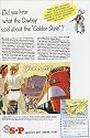 1951 Vintage Ad Southern Pacific Lines - Golden State Vacation Package