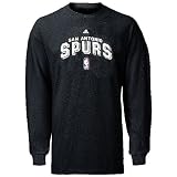San Antonio Spurs NBA Long Sleeve T Shirt By Adidas by GametimeUSA