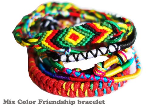 【９個セット!!】 ミサンガ  ブレスレット アンクレット お守り メンズ レディース ;AMMI-001