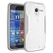Moto X Phone Case, SUPCASE Unicorn Beetle Series Premium Hybrid Protective Bumper Case for Motorola Moto X Phone, White/Gray [Free HD Clear Screen Protector, Bubble Free Installation Instruction Included]