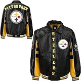 G-III Pittsburgh Steelers Faux Leather Jacket