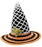 Halloween Cobweb Spider Witch Hat