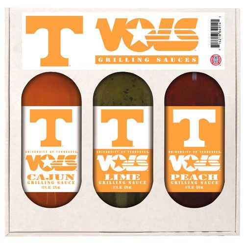 Tennessee Volunteers NCAA Grilling Gift Set by Hot Sauce Harry