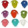 Women's Scarf-Stylish square scarf for women-Perfect for everyone from girls as young as 10 to women of any age-Available in 9 Colours