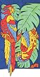 Parrots Outdoor Flag 28" x 48"