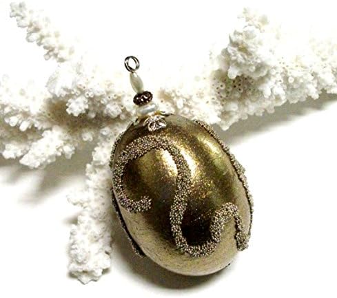 Gold Egg Ornament
