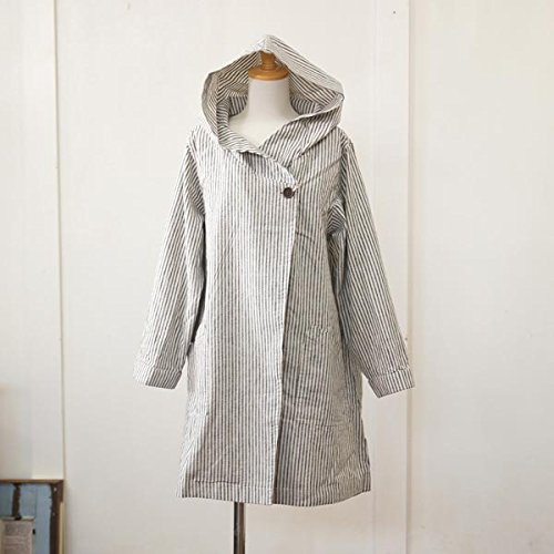 (サンバレー) SUNVALLEY フード付き１つボタンポンチョジャケット