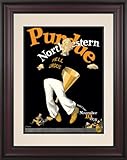 IMAGE OF 1928 Northwestern vs. Purdue 10.5x14 Framed Historic Football Print