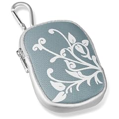 Mantona CamCase blau Lifestyle Tasche f�r Digitalkameras, Handys, Schl�ssel und Make-up