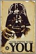 Poster mit Rahmen 61 x 91,5 cm, Platin - Star Wars - empire needs you gerahmt - Antireflex Acrylglas