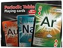 Periodic Table Playing Cards (English, Spanish and French Edition)