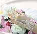 Sunshinesmile Snowflake Crystal Bracelet Slave Chain Link Finger Ring Bracelet Hand Harness