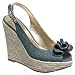 Women's Xhilaration® Tallis Espadrille Wedge Sandals - Denim