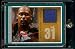2003-04 Fleer Platinum Glenn Robinson Game Worn Jersey Philadelphia 76ers Basketball Card - Mint Condition - Shipped In Protective Display Case!