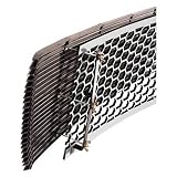 Smittybilt 886357 Polished Aluminum Billet Grille Bumper Insert by Smittybilt