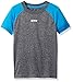 STX Big Boys Active T-Shirt and Packs, Neon Turquoise-TP54, 14/16