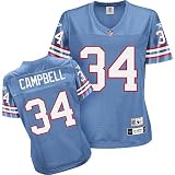 Earl Campbell Reebok Premier Throwback Player Houston Oilers