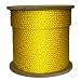 Rope King TP-38600Y Twisted Poly Rope - Yellow 3/8 inch x 600 feet