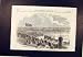 Aintree Racecourse Races Liverpool Corps Print 1864