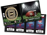 NFL New Orleans Saints Ticket Album