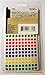 Pack of 1000 Removable Color Coding Labels, Color Coding Dots, Color Coding 1/4, Color Coding Circle Stickers, 0.25 Inches, Assorted, Round, (Similar to Avery 5795, Avery 5796)