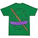 Teenage Mutant Ninja Turtles Adult Costume T-Shirt - Don Purple (Medium)