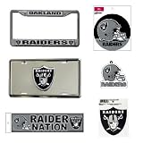 Oakland Raiders NFL Car Combo Pack