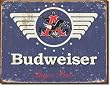 Budweiser 1936 Logo Tin Sign 16"Wx12.5"H