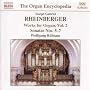 Rheinberger Works for organ Vol. 1 ~ Joseph Gabriel Rheinberger