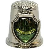 Souvenir Thimble - Massachusetts - MA