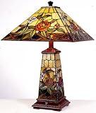LAMPS BEAUTIFUL Tiffany Lamps, Marabella Table Lamp by Landmark Lighting--Excellent Customer Service--See our Feedback