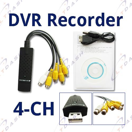 4 Channel USB DVR CCTV Digital Security Camera Video Recorder