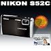 Photo : Nikon Coolpix S52c 9MP Digital Camera Zoom with 3x Optical Vibration Reduction Zoom with Wi-Fi (Vibrant Black)