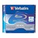 Verbatim 95529 50 GB 2x Blu-ray Double-Layer Branded Recordable Disc BD-R DL, 1-Disc Jewel Case