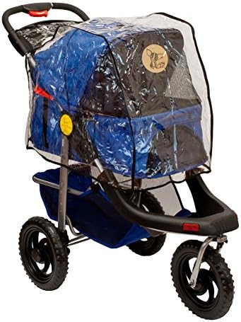 Lucky Lola One Hand Closure Folding 3 Wheel Dog Cat Pet Jogging Stroller Carrier Blue