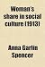 Woman's share in social culture (1913)