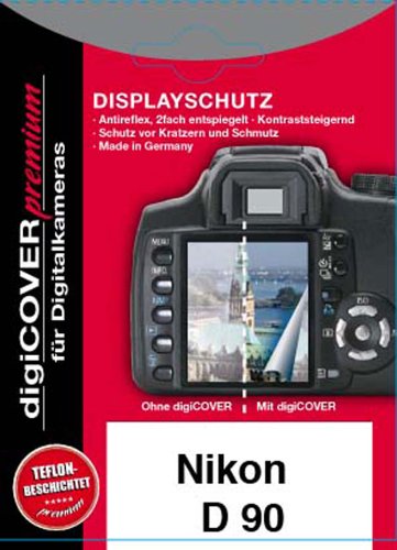 digiCOVER Premium Schutzfolie f&uuml;r Nikon D90 Preisvergleich