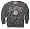 LSU Tigers Dark Heather Perennial II Crewneck Sweatshirt