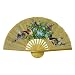 Hand-painted Folding Decorative Wall Fan - Bird & Flower Design