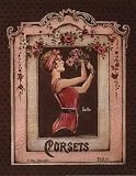 Corsets I - Mini - Poster by Kimberly Poloson (11x14)