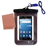 Gomadic Clean-n-Dry Waterproof Protective Case for the Samsung Infuse 4G * unique floating design
