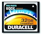 Duracell High Speed 32 GB 600X USB 2.0 Compact Flash Card Card UDMA DU-CF6032G-C