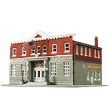 Life-Like Trains HO Scale Building Kits - Woodlawn Police Station