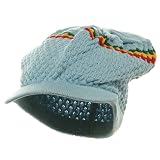 Rasta RGY Beanies Visors (02)-Light Blue W27S20A