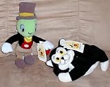 Disney's Pinocchio Set, Jiminy Cricket and Figaro 8 Inches