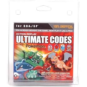 Datel Action Replay: Ultimate Pokemon Codes (GBA)