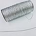 Trimplace Silver 1mm Braided Mini Cord - 25 Yards