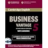 Cambridge English Business 5 Vantage Self-study Pack (Student's Book with Answers and Audio CDs (2)) (BEC Practice Tests)