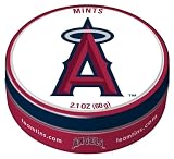 Team Mints, Anaheim Angels, 2.1-Ounce Tins (Pack of 10)